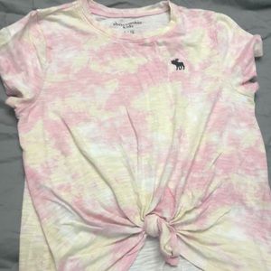Abercrombie Kids tie dye t shirt sz 9/10 girls
